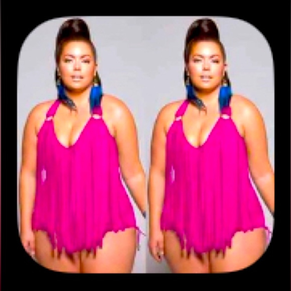 Women’s Pink Swim One Piece Swimsuit